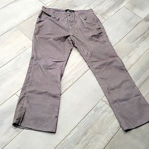 Do Denim  gray corduroyed wide leg pants size 33